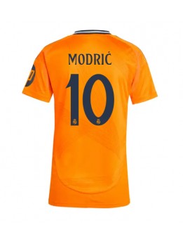 Billige Real Madrid Luka Modric #10 Bortedrakt Dame 2024-25 Kortermet